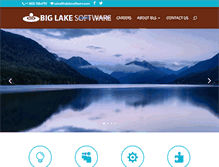 Tablet Screenshot of biglakesoftware.com